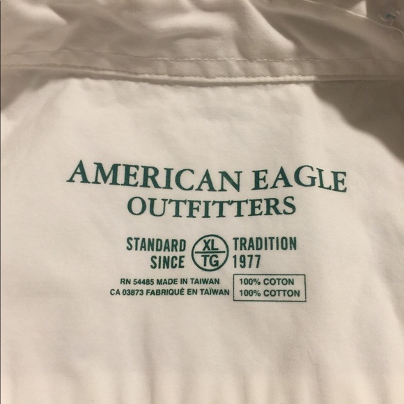 White button down shirt - Picture 5 of 6